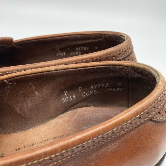 Allen Edmonds Bridgeton Mens Slip On Tassel Shoes - Picture 6 of 9